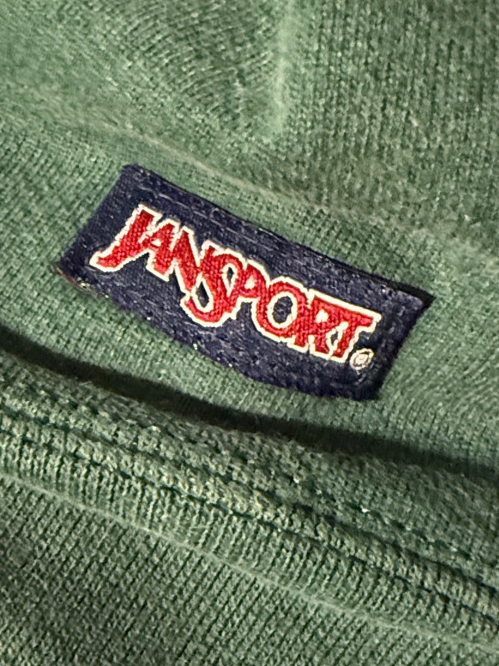 JanSport Men’s XL Forest Green Crewneck Sweatshirt - Picture 3 of 5